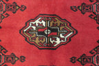 3' 5" x 9' 5" Persian Turkeman Rug image 5