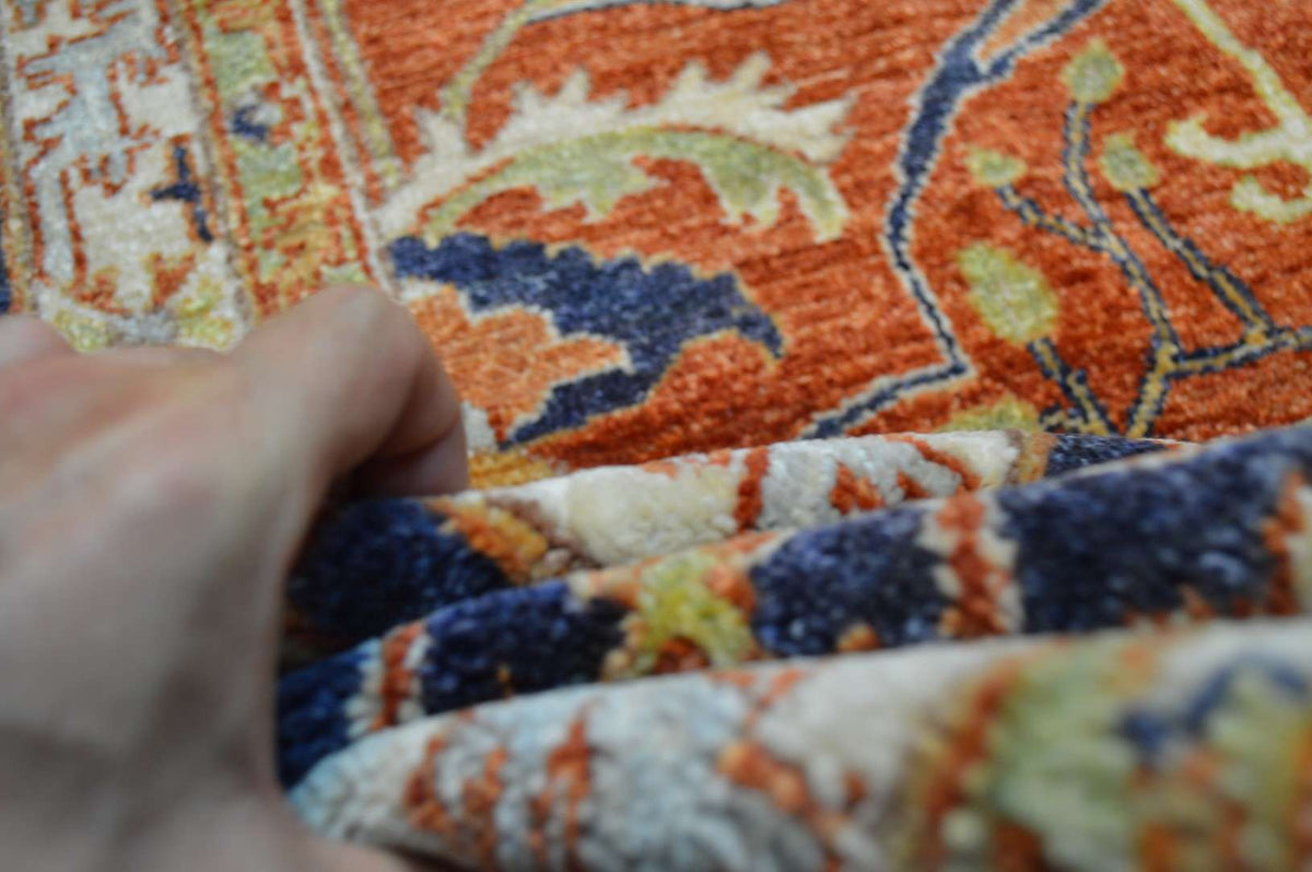 10' 1" x 13' 9" Pakistan Chobi Rug image 11
