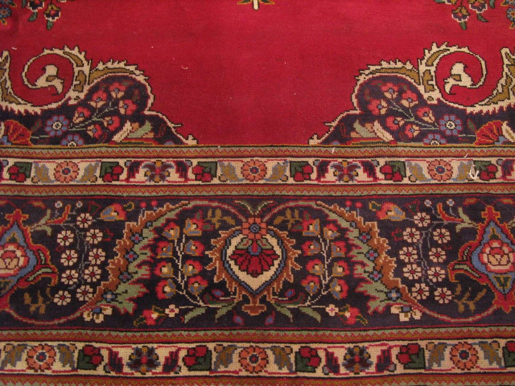 10' 3" x 12' 1" Persian Tabriz Rug image 6