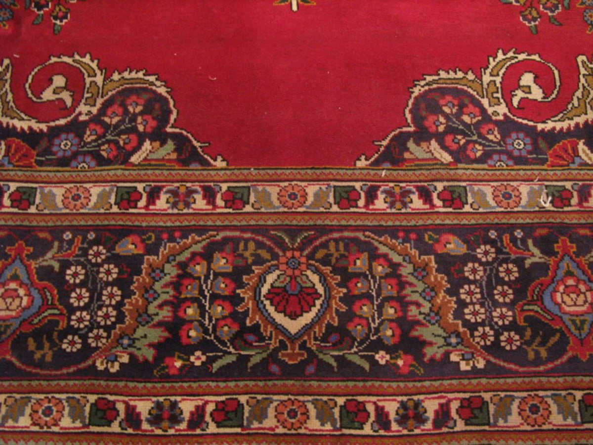 10' 3" x 12' 1" Persian Tabriz Rug image 6