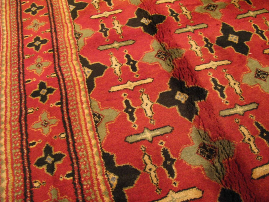 4' 4" x 8' 2" Persian Hamadan Rug image 6