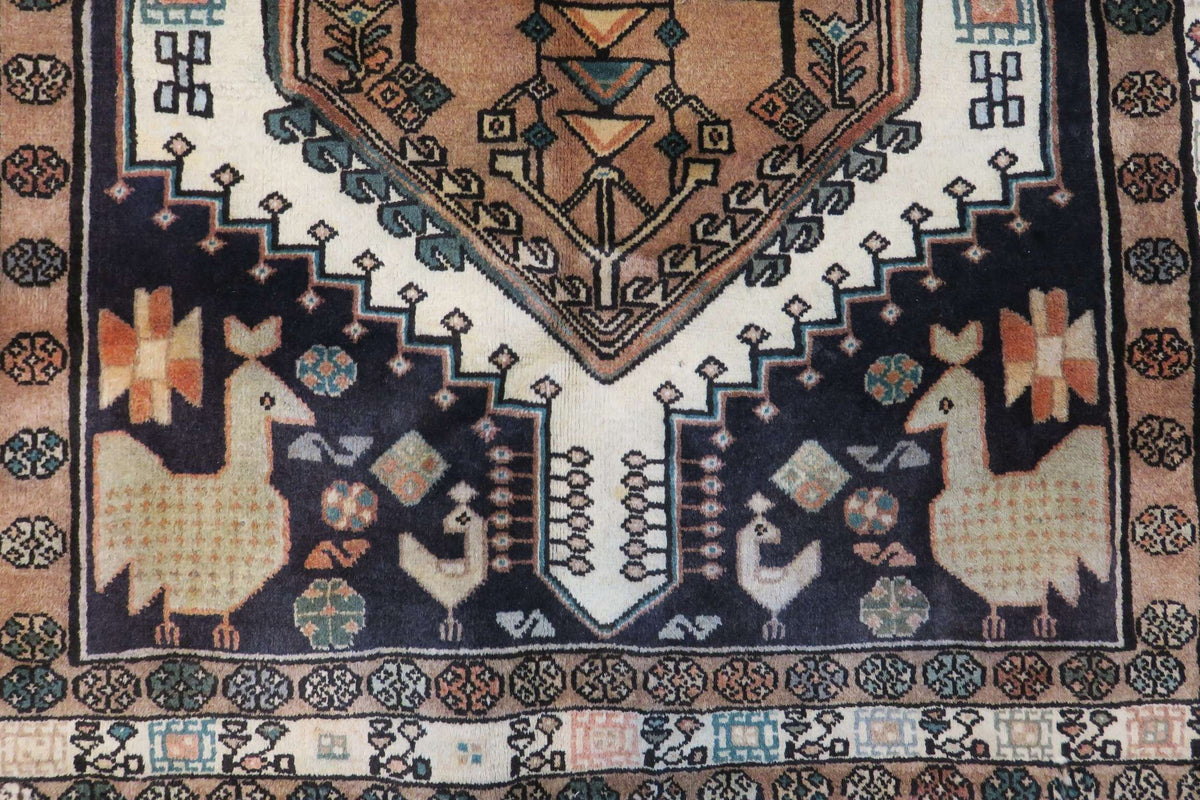 3'4'' x 10'9'' Persian Ardabil Runner image 5
