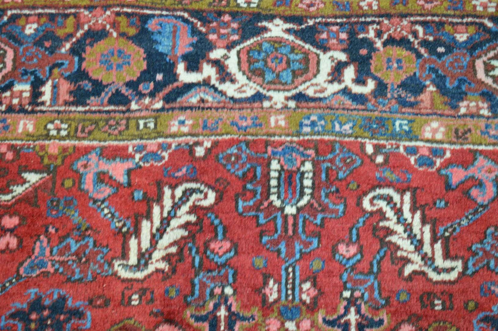 8' 0" x 10' 8" Persian Heriz Rug image 7