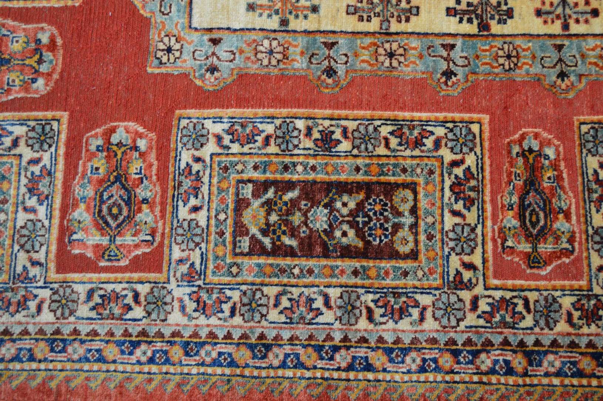6' 8" x 9' 3" Pakistan Barjasta Rug image 5