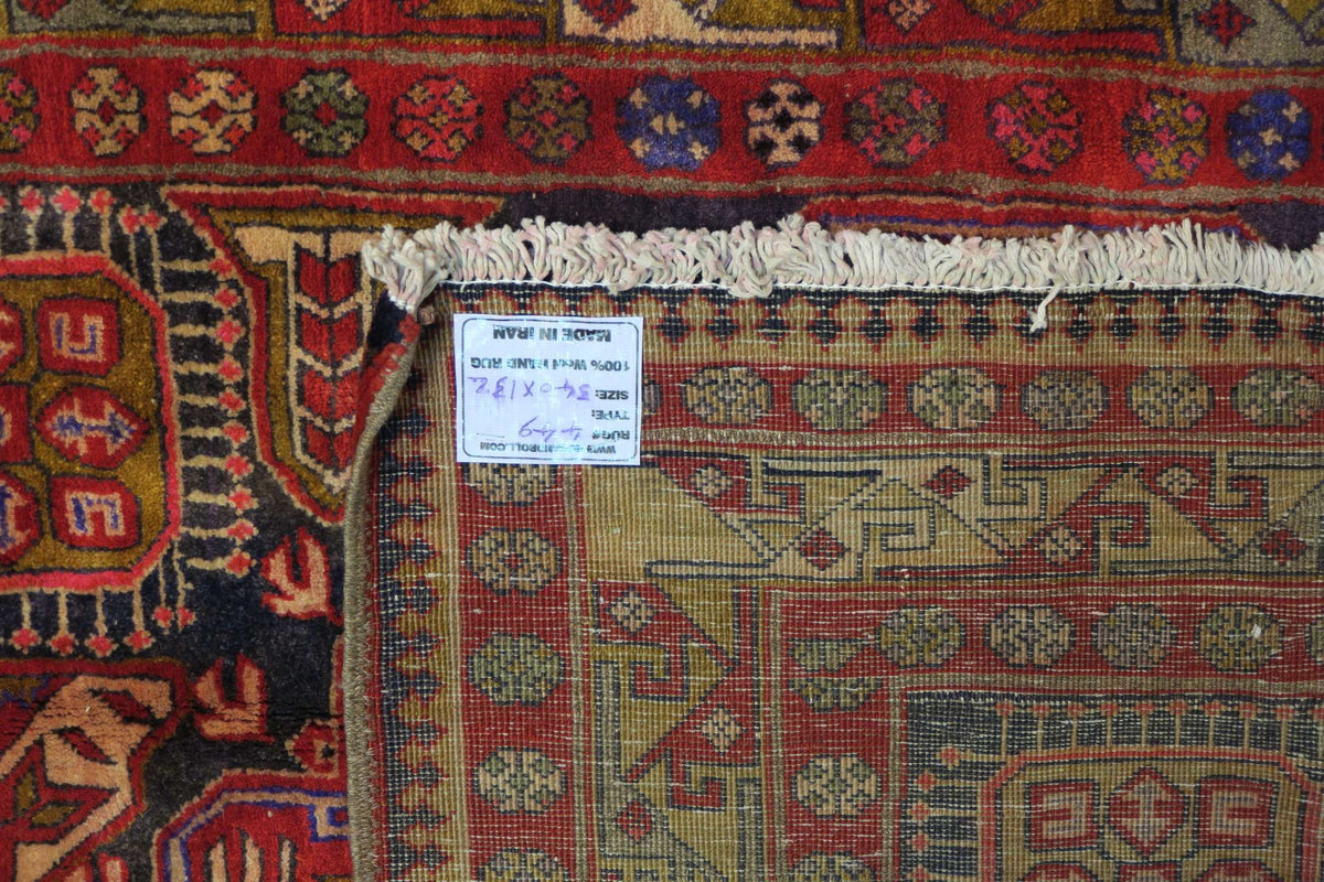 4'3'' x 11'2'' Persian Ardabil Runner image 10