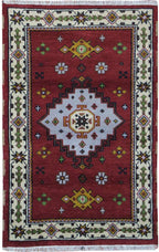 3' 0" x 5' 0" India Kazak Rug image 0