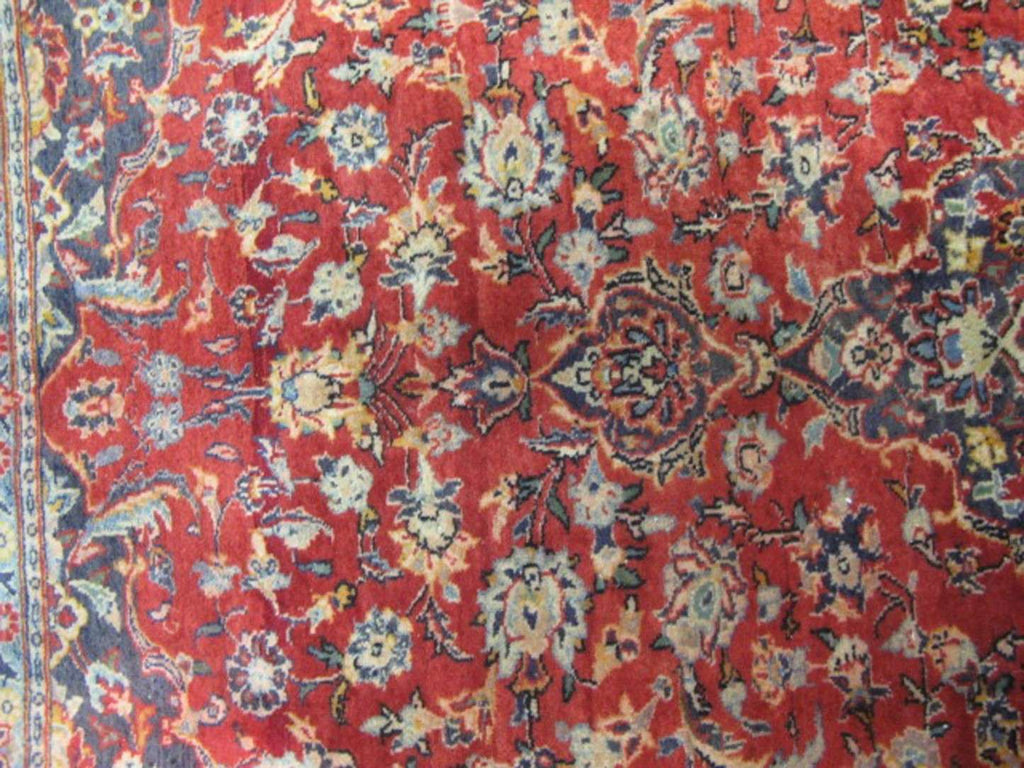 4' 7" x 6' 7" Persian Kashan Rug image 9