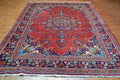 7' 8" x 11' 0" Persian Mashhad Rug image 1