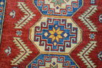 3' 7" x 5' 1" Pakistan Kazak Rug image 10