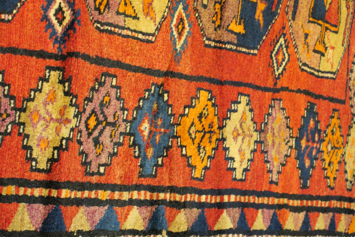 4' 3" x 8' 6" Persian Kurdi Rug image 6