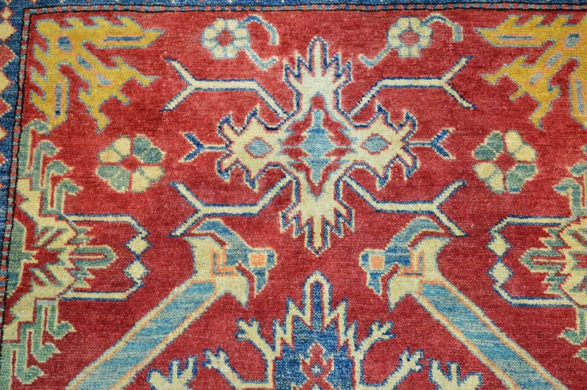 4' 3" x 5' 8" Pakistan Kazak Rug image 7
