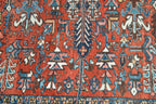 7' 8" x 10' 0" Persian Heriz Rug image 6