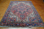 6' 6" x 9' 3" Persian Heriz Rug image 1