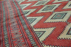 4' 0" x 6' 5" Persian Turkmen Rug image 8
