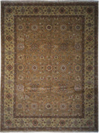 9' 0" x 11' 9" India Agra Rug image 0