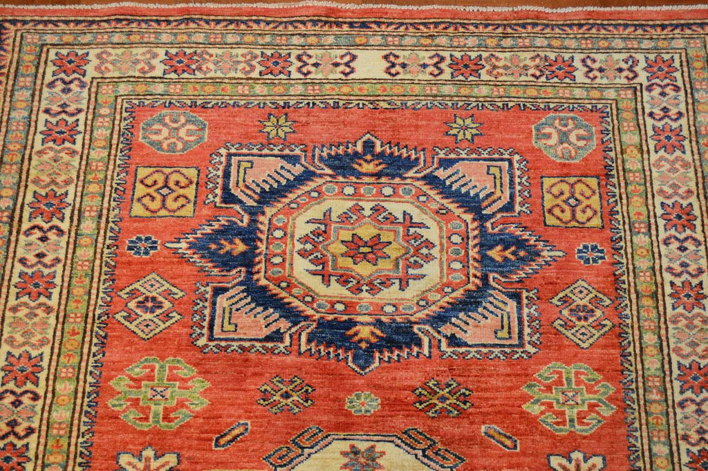 4' 0" x 6' 1" Pakistan Kazak Rug image 4