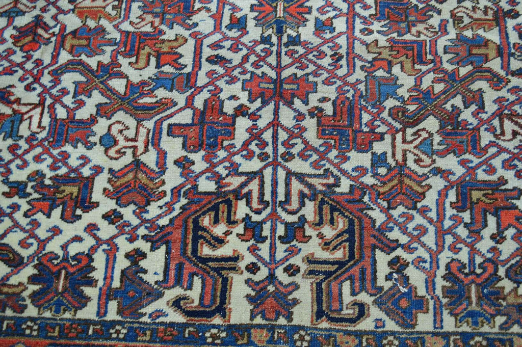 8' 3" x 11' 7" Persian Heriz Rug image 5