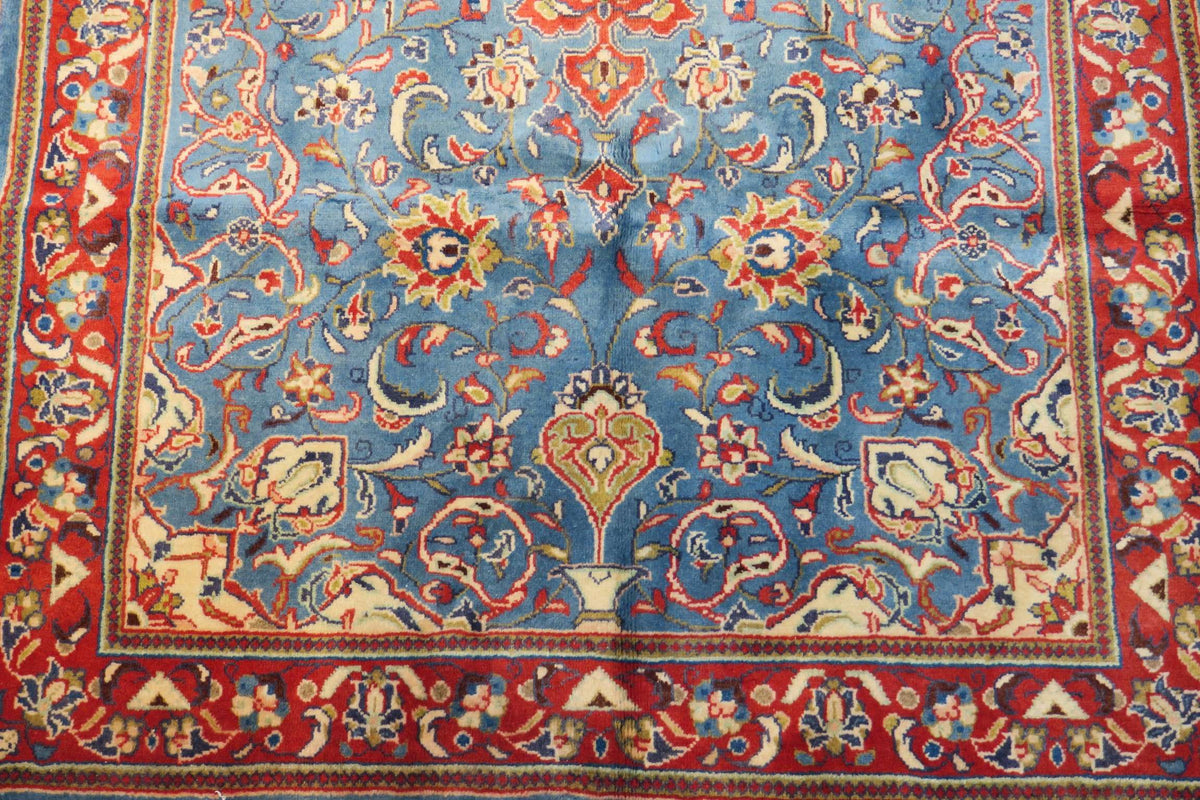 3' 5" x 5' 2" Persian Sarouk Rug image 8