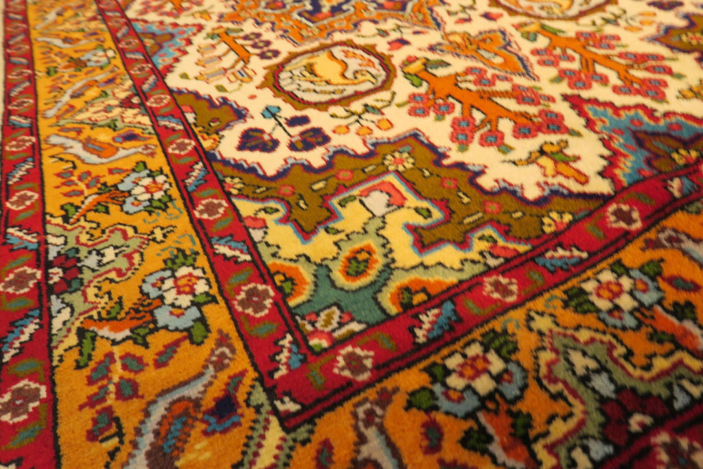 3' 2" x 4' 7" Persian Tabriz Rug