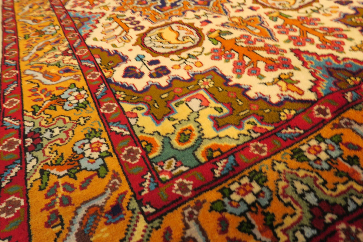 3' 2" x 4' 7" Persian Tabriz Rug