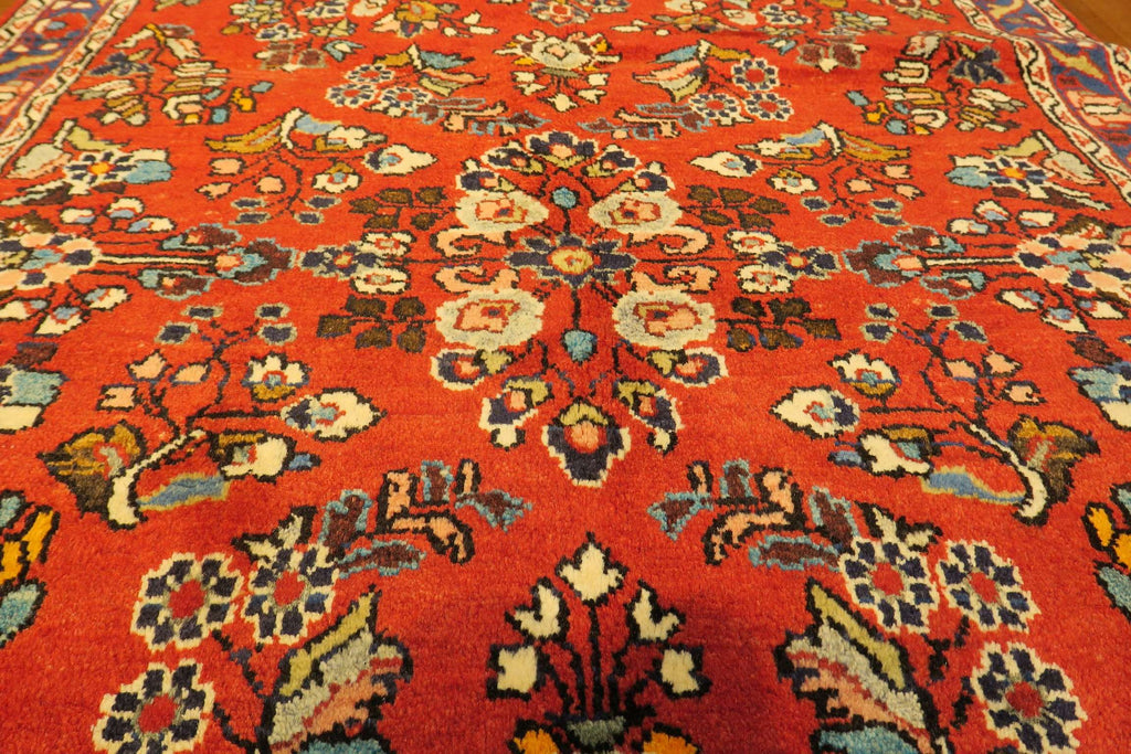 1' 7" x 3' 4" Persian Sarouk Rug