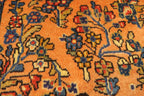 3' 3" x 3' 6" Persian Sarouk Rug