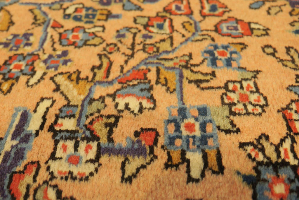 3' 3" x 3' 6" Persian Sarouk Rug