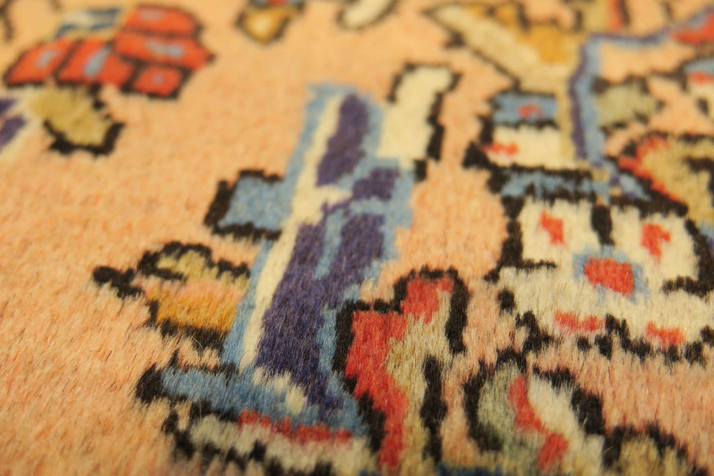 3' 3" x 3' 6" Persian Sarouk Rug