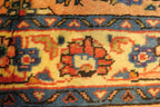 3' 3" x 3' 6" Persian Sarouk Rug