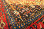 4' 1" x 5' 2" Persian Sanandaj Rug