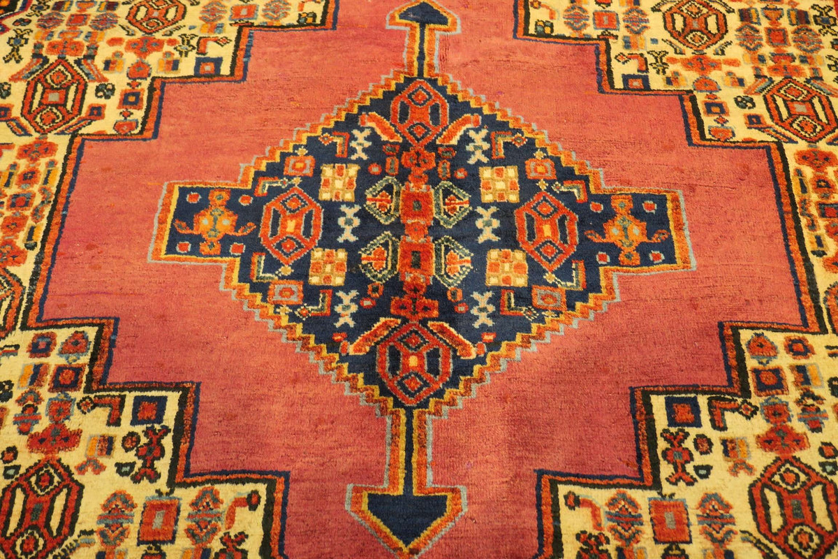 4' 1" x 5' 2" Persian Sanandaj Rug