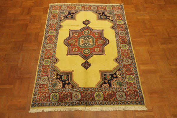 3' 2" x 4' 6" Persian Tabriz Rug