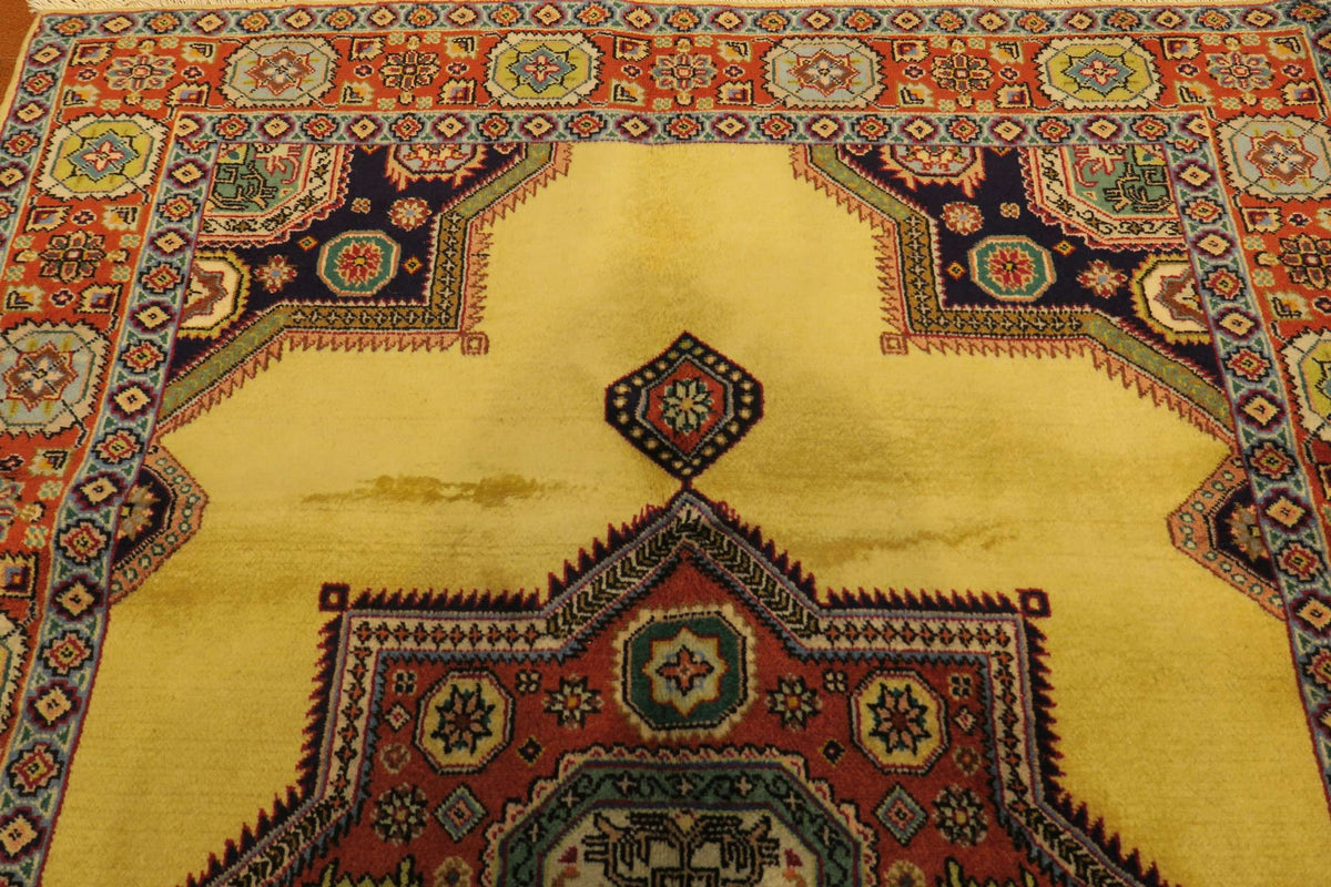 3' 2" x 4' 6" Persian Tabriz Rug