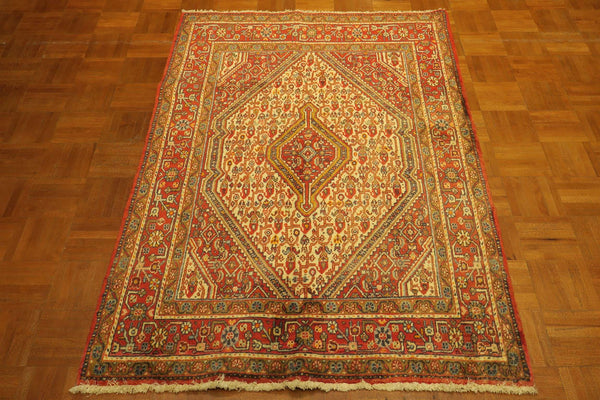 3' 4" x 5' 1" Persian Jozan Rug