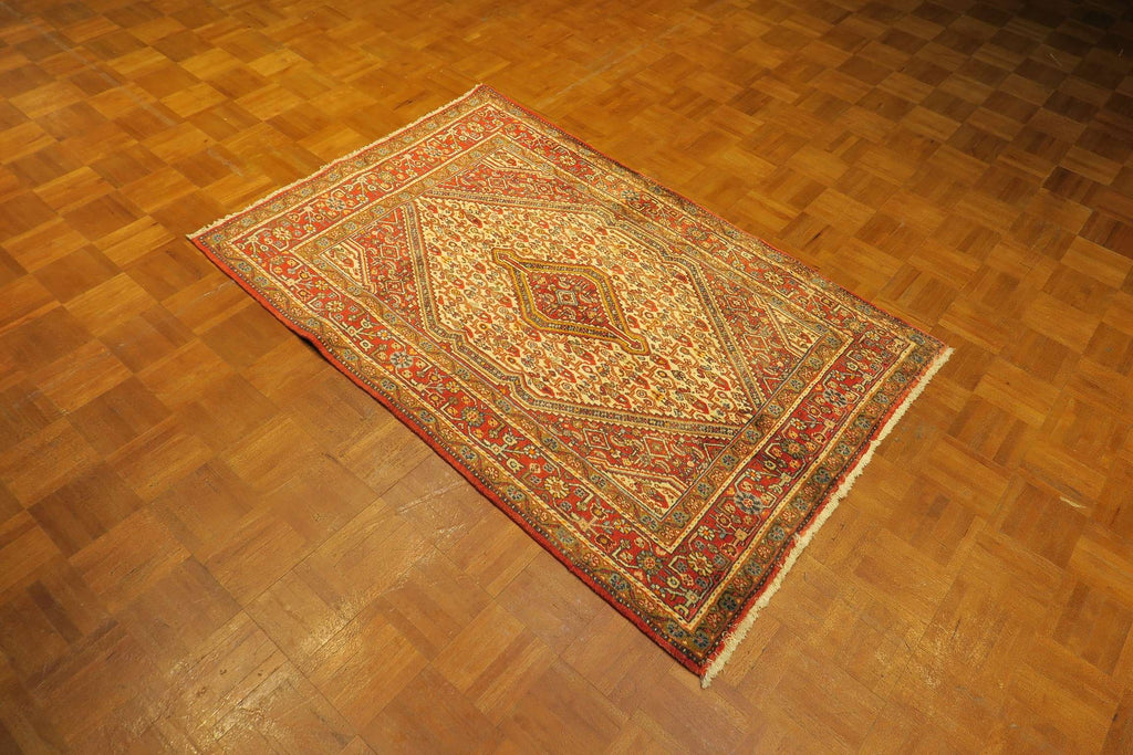 3' 4" x 5' 1" Persian Jozan Rug