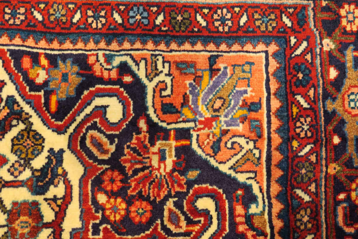 3' 4" x 5' 0" Vintage Bijar Rug