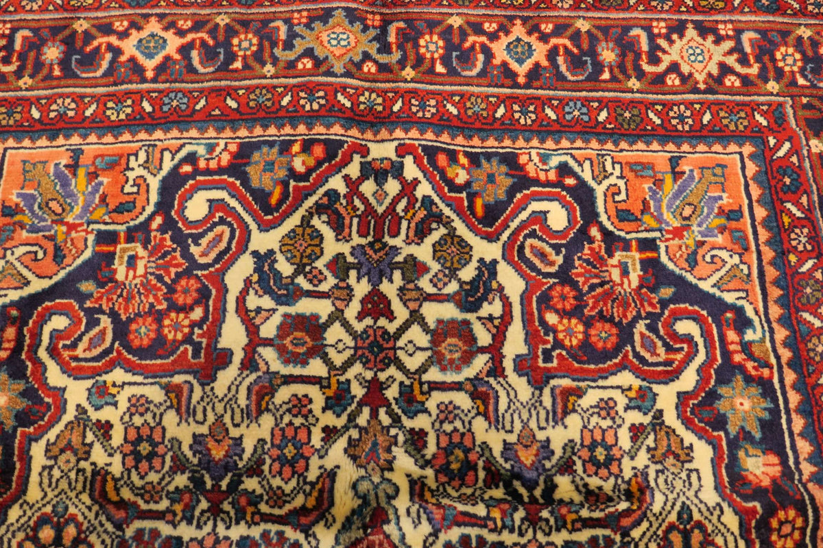 3' 4" x 5' 0" Vintage Bijar Rug