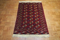 4' 9" x 3' 5" Persian Turkeman Rug