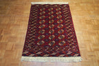 4' 9" x 3' 5" Persian Turkeman Rug