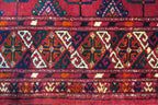 4' 9" x 3' 5" Persian Turkeman Rug