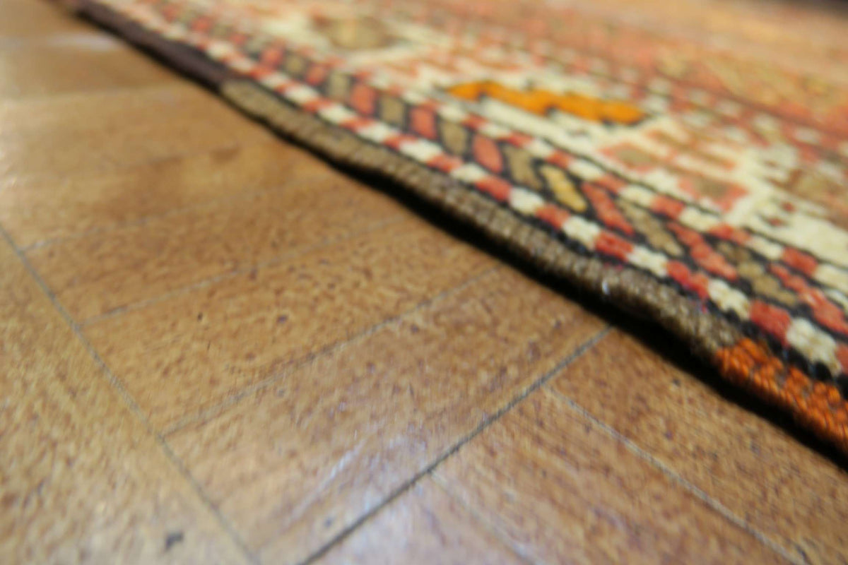 3' 6" x 11' 2" Vintage Shiraz Runner