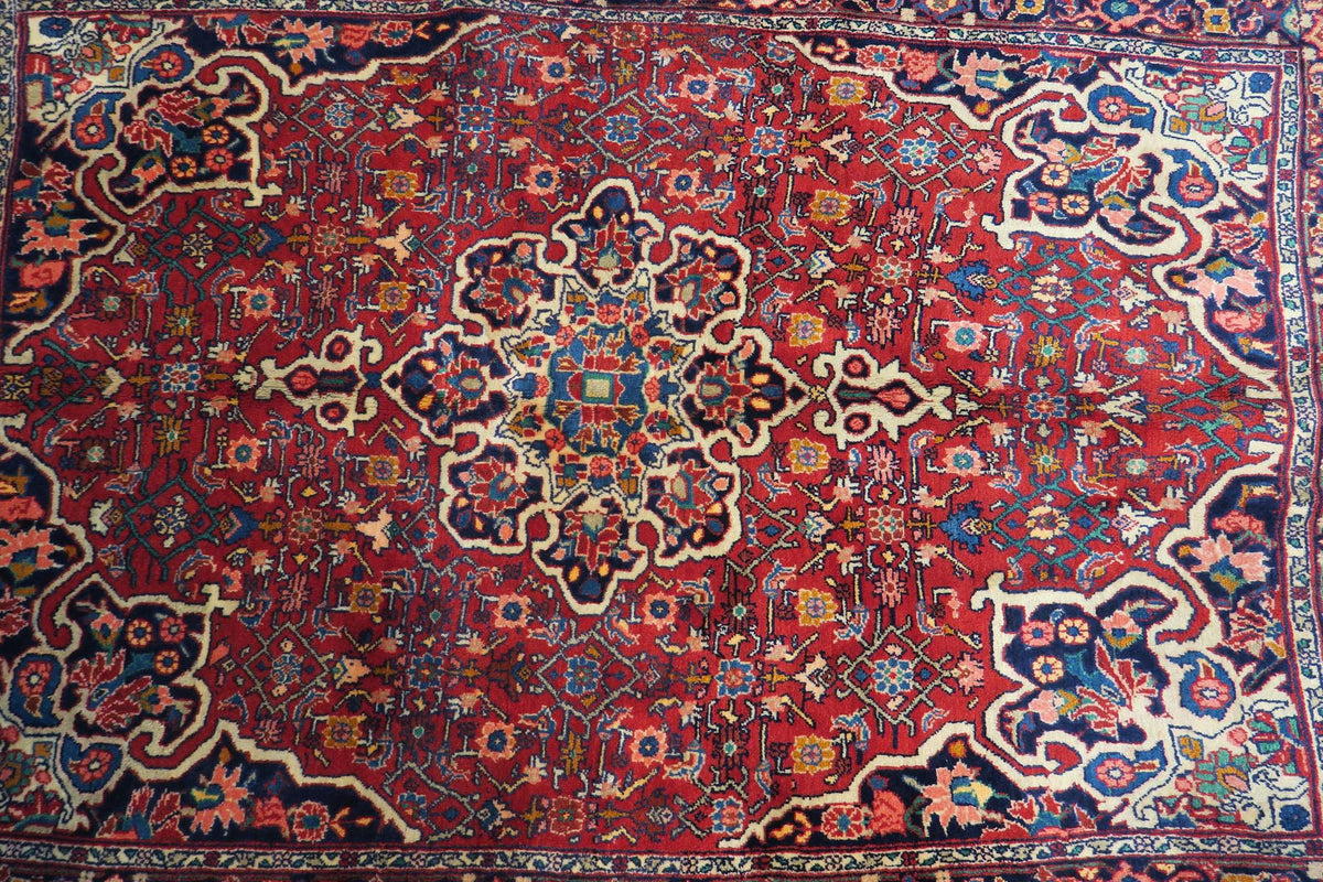 3' 5" x 5' 3" Persian Zanjan Rug
