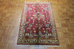 3' 4" x 4' 10" Persian Shiraz Rug