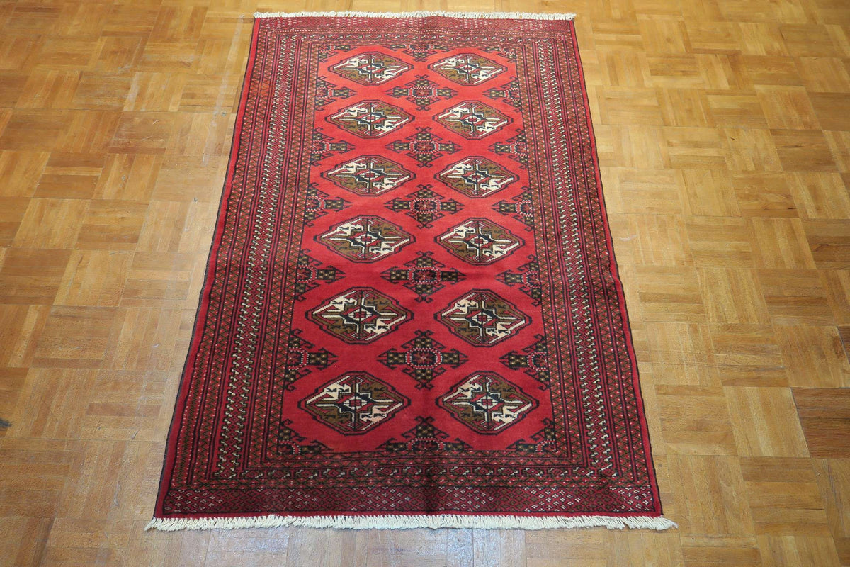 3' 2" x 4' 8" Persian Turkeman Rug
