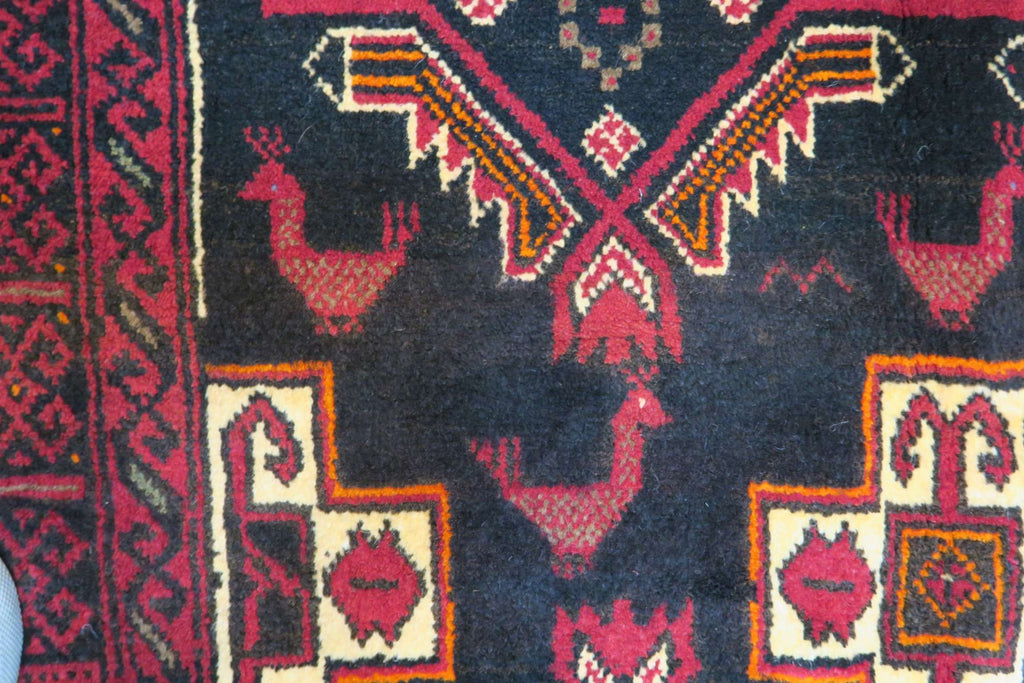 3' 3" x 6' 2" Persian Baluch Rug