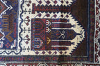 2'9'' x 4'6'' Persian Baluch Rug