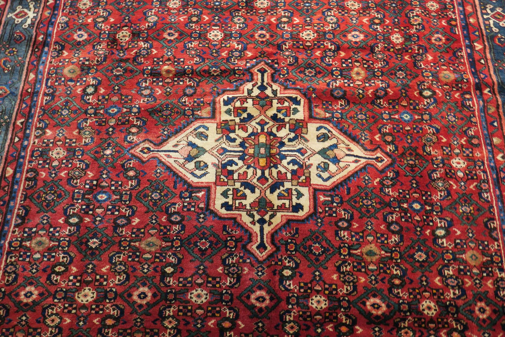 6' 9" x 10' 3" Persian Hamadan Rug