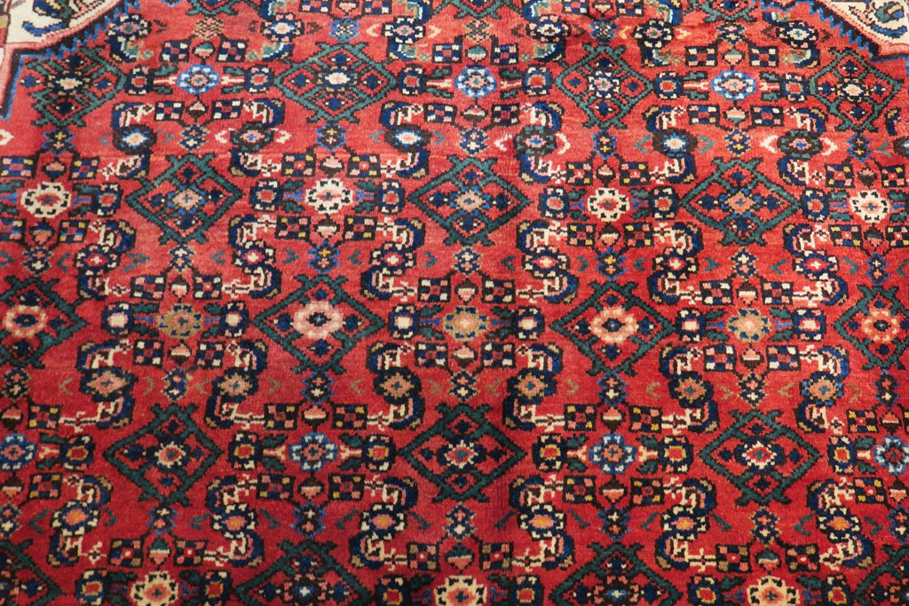 6' 9" x 10' 3" Persian Hamadan Rug