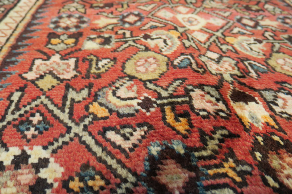 3' 6" x 8' 2" Vintage Hamadan Runner