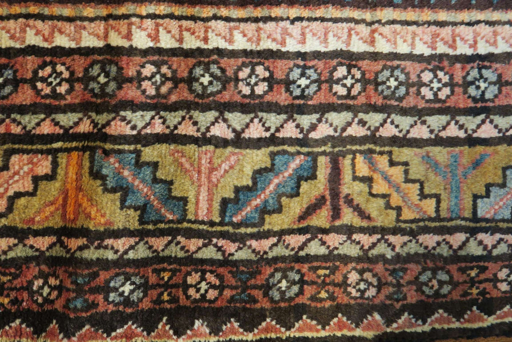 3' 6" x 8' 2" Vintage Hamadan Runner